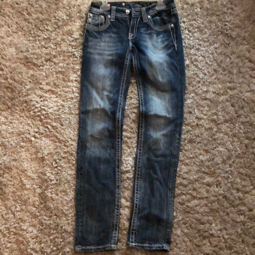 Girls skinny/straight leg jeans